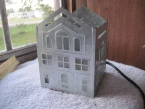 Dach fehlt Silber Blechhaus Urlaub Licht Gebäude Fenster Rollschalter Preown - Bild 1 von 6