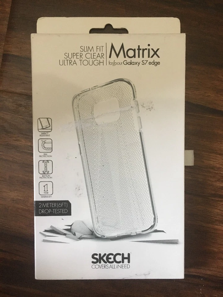 Funda Skech Matrix para Samsung Galaxy S7 Edge - Cubierta Transparente Transparente   Foto 1 de 4