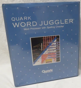 QUARK WORD JUGGLER SOFTWARE FOR Apple IIe IIc w/ Lexicheck and key puller - Picture 1 of 4