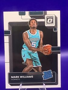 2022-23 Donruss Optic Mark Williams Base Rated Rookie RC #245 Hornets