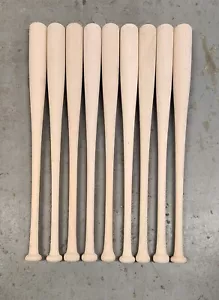 9-33 Zoll gemischtes Modell Holz Baseball Ahorn Unreinheiten Trophäenschläger - Bild 1 von 2