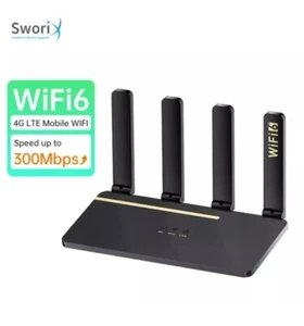 Modem Router 4G LTE Con Scheda SIM Wireless 300MBPS - Foto 1 di 11