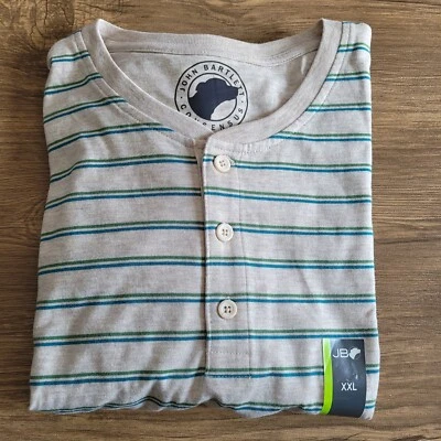 John Bartlett Consensus Long Sleeve Striped Pullover Top/ Shirt Men's Size XXL - Image 1 of 4