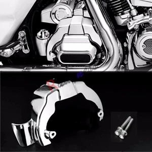 Chrome Transmission Shroud Covers For Harley Touring Street Glide Road Models - Foto 1 di 6
