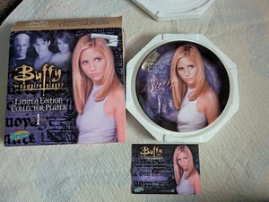 Buffy Limited Edition Collector's Plate Boxed Series 1 - Picture 1 of 5