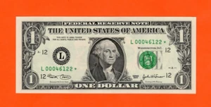 United States 2003  $1 Banknote P-515-a, Star Note, San Francisco * Low Number - Picture 1 of 2