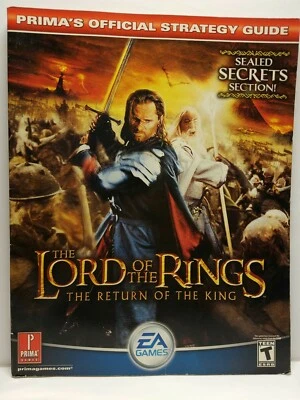 The Lord Of The Rings Return of The King Official Strategy Guide Game Book 2003 - Image 1 of 2