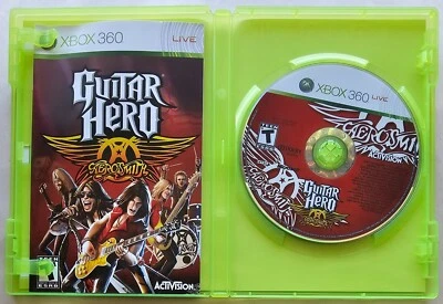 Guitar Hero Aerosmith (Activision, Microsoft Xbox 360, 2008) CIB, Completo Foto 1 de 4
