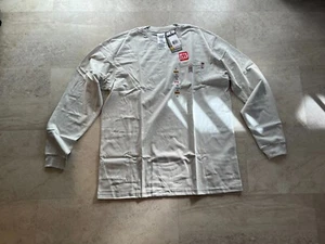 Carhartt Force, Long Sleeve T-Shirt FR, Gray, X-Large Tall 2112 Cat 2 - Picture 1 of 9