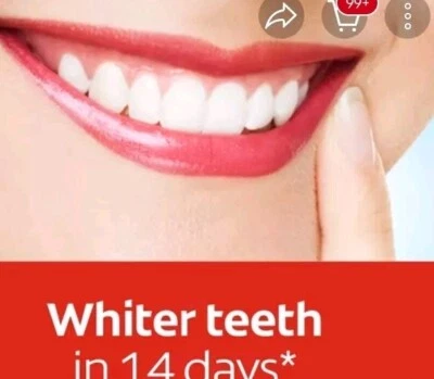 Colgate Advanced White Toothpaste 125ml Pack of 2 - Image 1 of 4