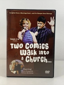 Two Comics Walk Into A Church... - Comedy by Kerri Pomarolli & Ron McGehee (DVD) - Picture 1 of 1