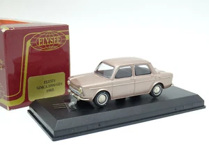 Elysée Resin 1/43 - Simca 1000 GLS Copper 1965 - Picture 1 of 2