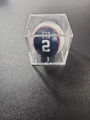 NY Yankees Derek Jeter #2 Steiner Sports 2003 recuerdo béisbol coleccionable NUEVO Foto 1 de 4