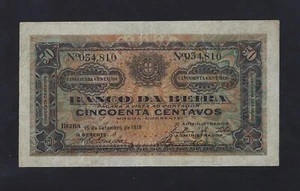 Portugal Mozambique 50 Centavos 1919 P-R3b VF - Picture 1 of 2