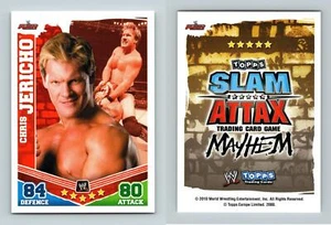 Chris Jericho - WWE Slam Attax Mayhem 2010 Topps TCG Card - Picture 1 of 1