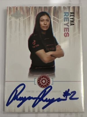 REYNA REYES 2023 PARKSIDE NWSL VOLUME 1 SP ON-CARD AUTO #SS-RR /400 PORTLAND! - Image 1 of 4