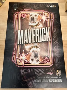 PÓSTER PERRO INCONFORMISTA VEGAS GOLDEN KNIGHTS 17/11/24 - Imagen 1 de 1