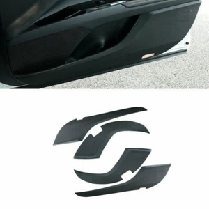 4x Interior Door PU Leather Anti Kick Pad Cover Trims For Toyota Camry 2018-2024 - Imagen 1 de 6