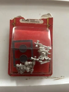 Warhammer - Dwarf, Blisters, Multi-Listing, 1997-2001, Sealed, NIB, Metal - Picture 1 of 2