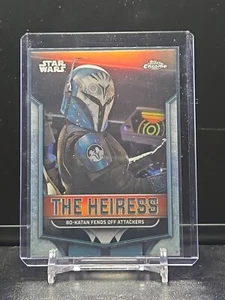 2024 TOPPS CROMO STAR WARS LA HEREDERA BO-KATAN TH7 - Imagen 1 de 2