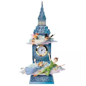 Jim Shore Time to Find Neverland - Peter Pan Clock 6015025 Disney 2024 - Picture 1 of 5