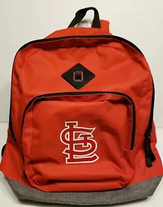 ST. LOUIS CARDINALS FULL SIZE 16" BACKPACK BOOK BAG OFFICIALLY LICENSED MLB D13 - Picture 1 of 7