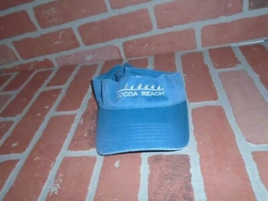 COCOA BEACH FLORIDA UNISEX ADULTS VISOR HAT IN GOOD CONDITION - Picture 1 of 4