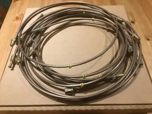 Land Rover Discovery 1 Disco RHD Brake Pipe Line Set Kit Cupro Nickel 1501R - Picture 1 of 4