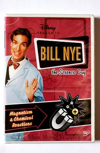 Disney Bill Nye The Science Guy Magnetism & Chemical Reactions Educational DVD - Picture 1 of 2