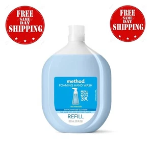 Method Foaming Hand Soap, Refill, Sea Minerals, Recyclable Bottle, Biodegradable - Picture 1 of 6