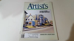 THE ARTIST'S MAGAZINE AUGUST 1991 PUTTING MOOD IN YOUR PAINTINGS - Picture 1 of 3