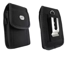 Funda de cinturón con clip para GoPhone ATT LG B470 LGB470 (Se ajusta con estuche rígido) - Imagen 1 de 3