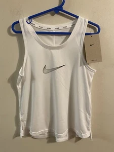 New NWT Nike Girls NikeCourt Dri-Fit Victory White Tank Top Size XS - Picture 1 of 2