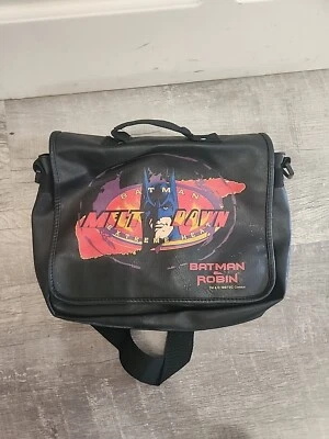 Batman & Robin 1997 Bag Melt Down Extreme Heat crossbody VTG Rare DC Comics Read - Image 1 of 4