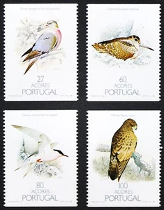 Azoren 1988 Birds Nature Fauna Postfrisch MNH Sterna Columba Pigeons - Bild 1 von 1