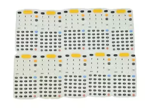 Lote de 10 MC32N0 MC3190 48 teclas teclado cauchos teclado nuevo - Imagen 1 de 2