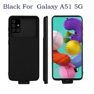  Für Samsung Galaxy A51 5G A51 4G Akku Ladegerät Hülle Powerbank Lade Cover - Bild 1 von 23