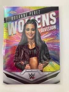 TOPPS WWE CHROME 2025 ROXANNE PEREZ NXT WOMENS DIVISION . - Picture 1 of 2
