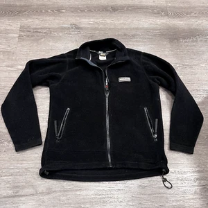 REI Jacket Womens Small Black Fleece Full Zip Outdoor Earthy Gorpcore Hiking - Picture 1 of 18