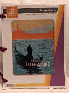 Excursions in Literature Parent Guide Loose Leaf BJU Press Tests Quiz Key - Picture 1 of 13