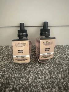2 X Bath And Body Works Wallflower Refills - amber blush Brand New UK - Picture 1 of 1