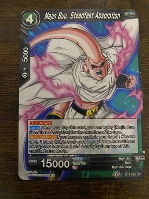 Majin Buu, Steadfast Absorption BT9-080 UC - Black - Dragonball Super TCG - Image 1 of 3