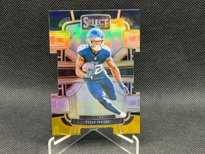 2023 Select TYJAE SPEARS Black Yellow Die Cut Concourse #97 Titans - Picture 1 of 2
