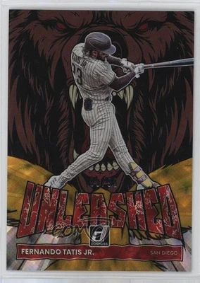 2022 Panini Donruss Unleashed Gold /99 Fernando Tatis Jr #UL-1 - Image 1 of 2