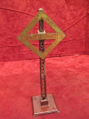 Lionel #069 Railroad Crossing Warning Bell Signal. Look Out for Locomotive RED - Image 1 of 4