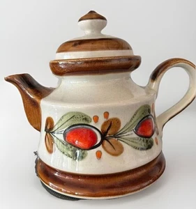 Vintage Teekanne West German SMF Schramberg Bernau handbemalt Keramik #0254 - Bild 1 von 3