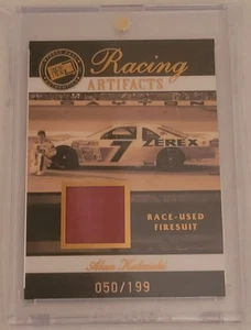 2007 PRESS PASS LEGENDS ALAN KULWICKI RACE USED FIRESUIT 50/199 ARTIFACTS - Picture 1 of 1