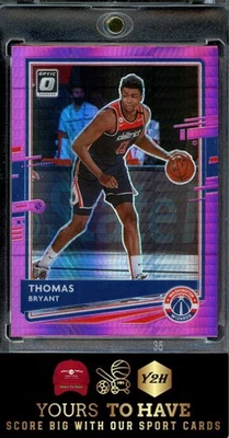 2020-21 Panini Donruss Optic Hyper Pink Prizm Thomas Bryant #15 W/MAG - Image 1 of 2