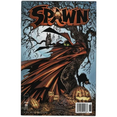 Spawn #88 Newsstand Variant UPC Image Comic 1999 Todd McFarlane Greg Capullo - Image 1 of 2