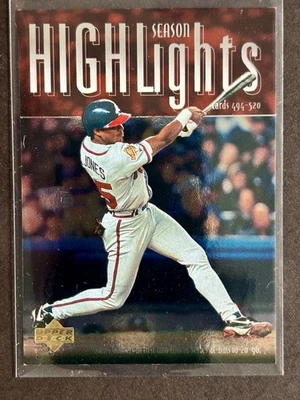 1997 Upper Deck - Andruw Jones #324 Atlanta Braves Legend MLB HOF ⚾ - Image 1 of 2